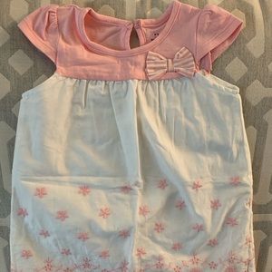 Early Days Pink and White dress 3-6 months NWT